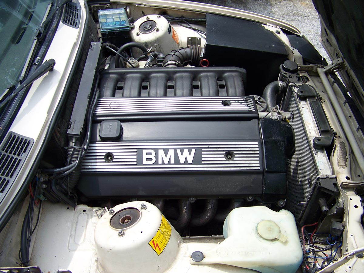 Забрали мотор, свап на 3л V6 турбо (VQ30DET) - BMW 3 series (E21), 0,5 л, 1980 г